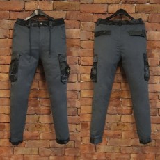 포인트 카모 카고 조거 밴딩