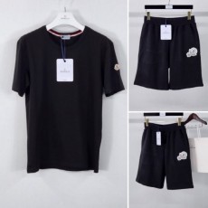 스몰로고 암패치 티셔츠&더블로고패치 5부팬츠