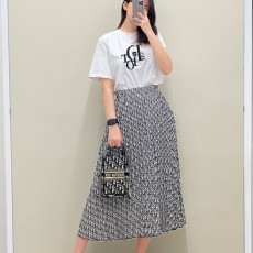 디* 수입 여성 디올 오블리크 롱스커트셋