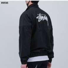 나** 에어 X 스투시 오버핏 아노락 오프 느와르 블랙