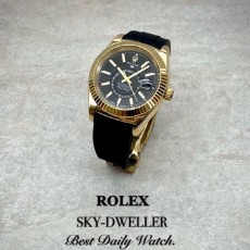 로** 스카이드월러 브라이트 블랙다이얼 오토무브