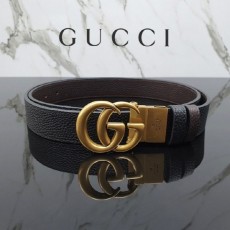 구* 더블 G 버클 리버서블 벨트