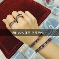 구* 마몬트 더블 G 실버 세트