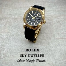 로** 스카이드월러 브라이트 블랙다이얼 오토무브