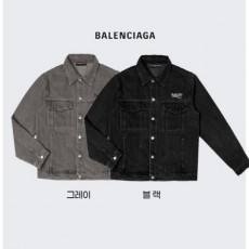 발**** 웨이브로고 워싱 데님자켓