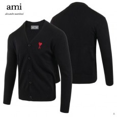 아* 레드자수 울 니트 가디건(A)