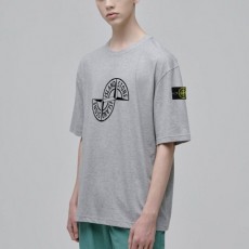 하프 로고 티셔츠