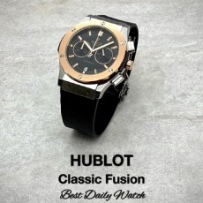 위** 최신상 클래식 퓨전 블랙다이얼 콤비
