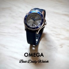 오** 최신상 씨마스터 다이버 300M 그레이다이얼