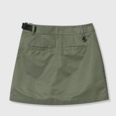 피** 명품골프웨어 여성 사보나 버클 카고 큐롯 스커트