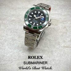 로** 서브마리너 그린베젤 오토무브