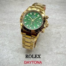 로** 최신상 데이토나 그린다이얼 골드브레이슬릿 오토무브
