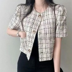 샤* 트위드 반팔 자켓(9884)