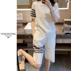 톰* 사선 카라니트 반바지 세트