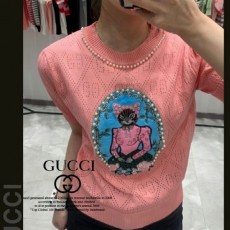 구* 진주속 야옹이 반팔 니트 (8692)