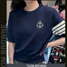 톰* 뉴 앵커 라운드 반팔 니트 (9886-7)