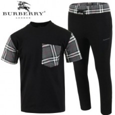 24SS 체크 포켓 반팔 & 긴바지 트레이닝 셋트