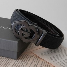 구* 남성용 시마 스퀘어GG로고 자동벨트