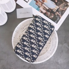 디* 오블리크 지퍼 장지갑