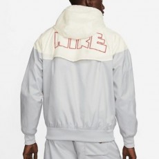 나** 해외판 윈드리너 빅로고자수 우븐 라인드자켓➡️남녀공용