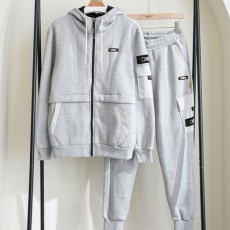 내******* 남여공용 포켓 로고 패치 기모 후드 집업 & 조거 팬츠 셋