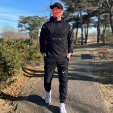 나** AIR 아노락 윈드스토퍼 트레이닝셋