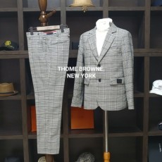 톰* 블랙 라벨 GD.texture(2) 블랙 모던 뉴욕 글렌체크 슈트셋트