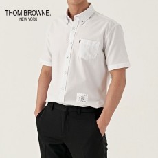 톰* 포켓삼선트리밍 반팔셔츠