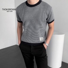 톰* 하운드패턴 라운드니트