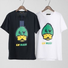 루* 니고 덕 프린팅 반팔 티셔츠