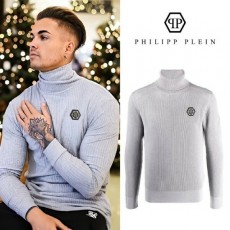 필* 플레이트 골지 터틀넥