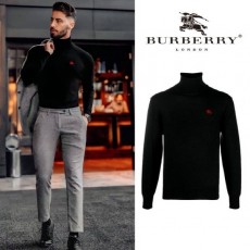 런던 자수로고 커플 터틀넥