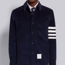 톰* 가먼트 다이 코듀로이 4-바 프론트 셔츠재킷➡️수입최고급