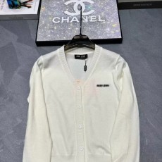 MIUMIU 미우미우  가디건 캐시미어 니트