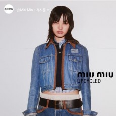 MIUMIU 미우미우 데님 블루종 자켓