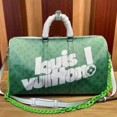 루* 23SS 로고 프린트 그린 키폴 여행구