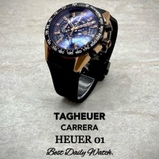 태그*** 까레라 칼리버 호이어 01 크로노그래프
