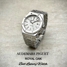 오데마** 최신상 오데마피게 로얄오크 화이트다이얼