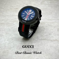 구* 클래식 워치 블랙다이얼