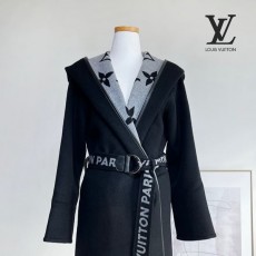LOUIS VUITTON 루이비통 시그니처 후디드 랩 코트