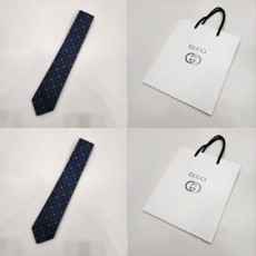 구* 2023 애니멀 실크 넥타이