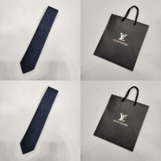 루* 23ss LV로고 실크 넥타이