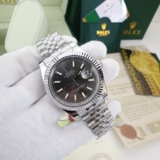 로** 데이져스트2 그레이판 실버 메탈 시계