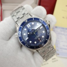 오** 씨마스터 300 물결 청판 메탈