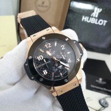 위** 빅뱅 금장블랙 우레탄밴드 시계