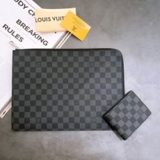 루* 흑다미클러치+ 반지갑set