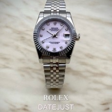 로** 최신상 데이저스트 텐포인트 핑크 자개 다이얼