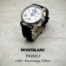몽** 최신상 4810 트윈플라이 크로노그래프 110주년 에디션