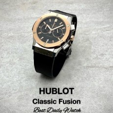 위** 최신상 클래식 퓨전 블랙다이얼 콤비