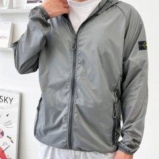 바람막이 스트링 후드집업